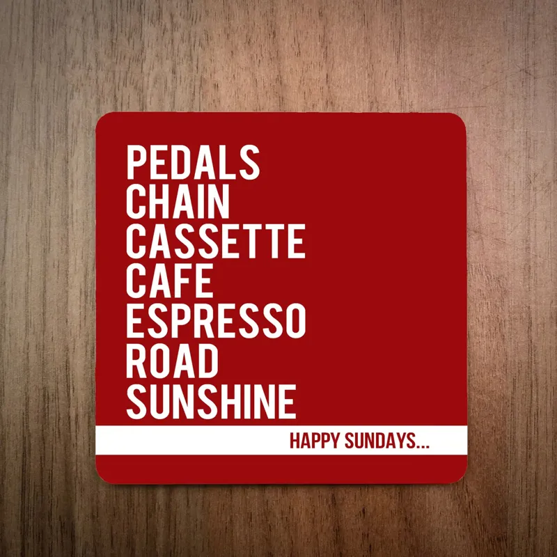 Happy Sundays Cycling Coaster Set-2